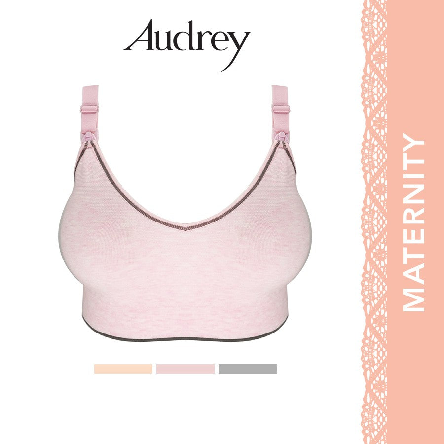 Audrey Wireless Full Cup Seamless Maternity Nursing Bra With Drop