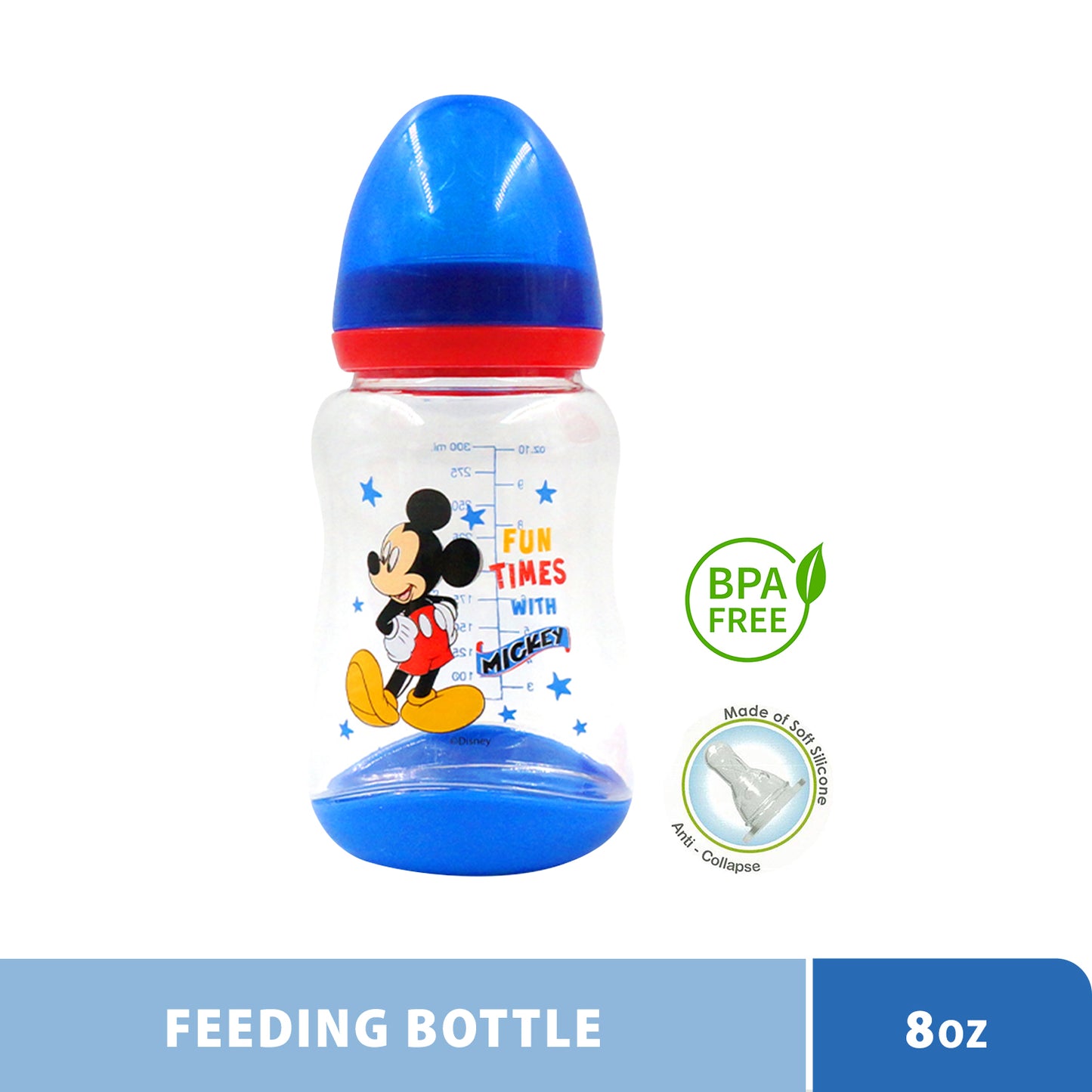 Anakku Disney Mickey Wideneck Tritan Bottle 10oz