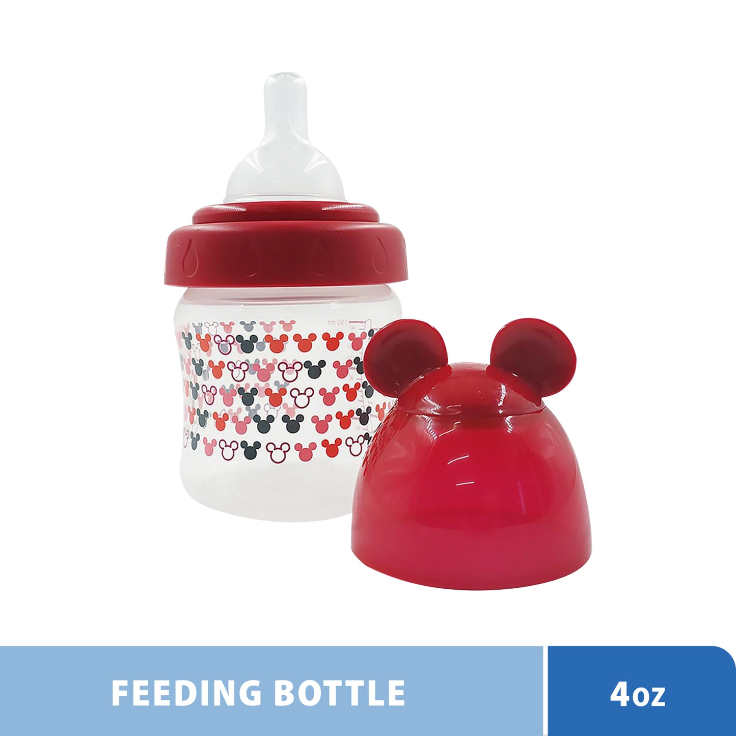 Disney PP Wide Neck Feeding Bottle - 8oz (240ml) (Mickey Hood) 363-054