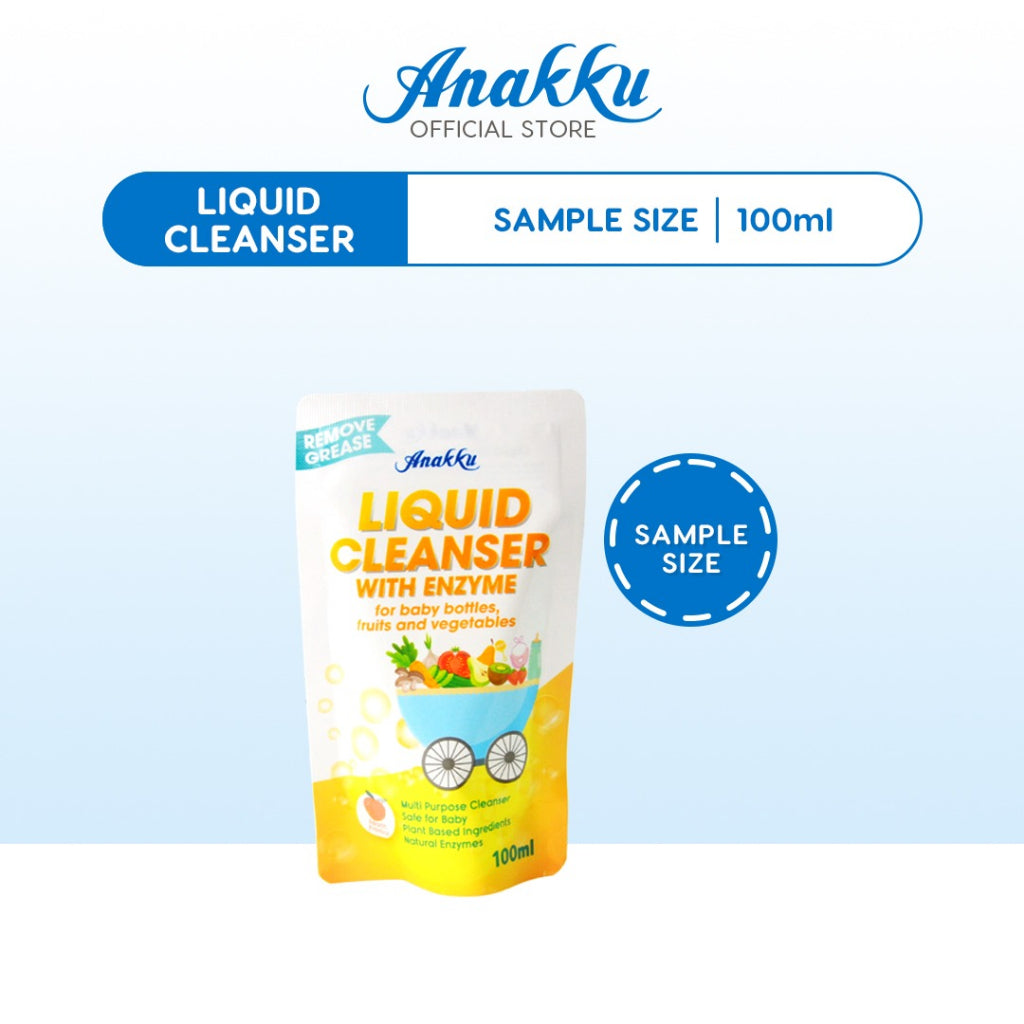 Anakku Baby Liquid Cleanser Enzyme Baby Bottle Cleanser 750ml (Apple/Peach) Pencuci Sabun Cuci Botol Susu Baby LQ7501