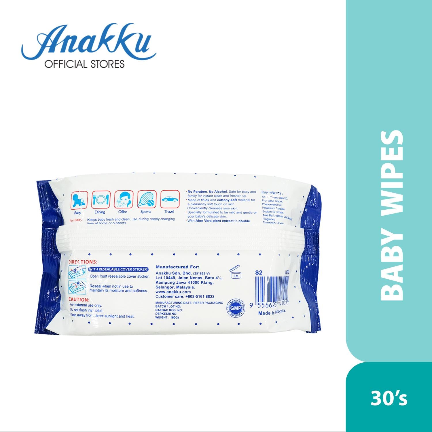 Wet wipes deals ingredients