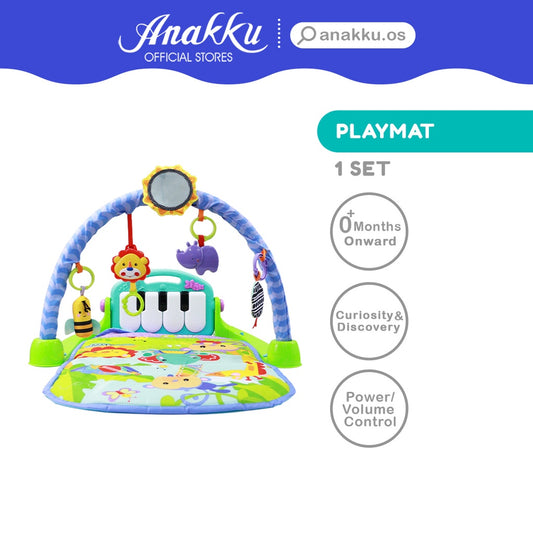 Anakku Baby Playmat Kick And Play Piano Gym | Tikar Mainan Bayi 171-886