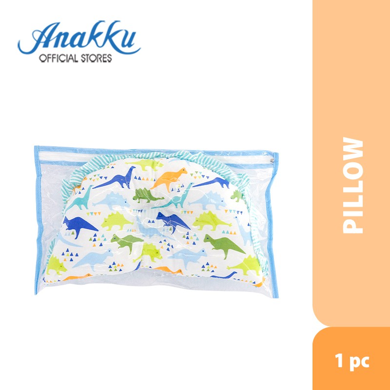 Anakku Bedding Set Dimple Pillow - L (Dino) | Bantal Bayi 174-733