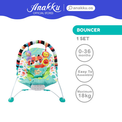 Anakku Animal Paradise Playtime Bouncer (0-36 Months) | Buaian Bayi 171-885