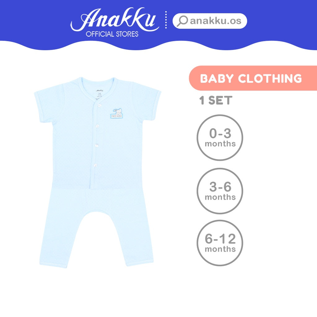 Anakku Baby Boy Newborn Suit Set Clothing Set | Baju Bayi Lelaki [0-12 Months] EAK459-2