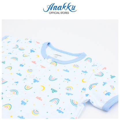 Anakku Baby Boy Newborn Suit Set | Baju Bayi Lelaki [0-12 Months] EAK447-2
