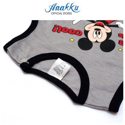 Anakku Disney Baby Boy Newborn Suit Set Baju Bayi Lelaki [Short-Slv+Pants] [3-18 Months] EDS539-2
