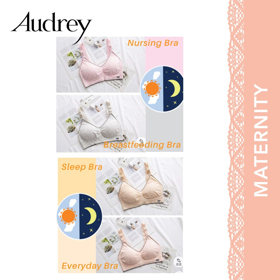 Audrey Wireless Full Cup Seamless Maternity Nursing Bra With Drop Clip –  Anakku Malaysia
