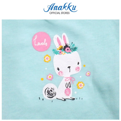 Anakku Baby Girl Newborn Suit Set-Mix Eyelet | Baju Bayi Perempuan [0-12 Months] EAK467-2