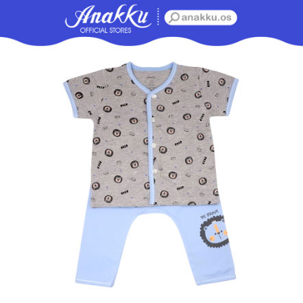 Anakku [0-12M] Newborn Baby Boy Clothing Suit Set | Set Baju Bayi Lelaki EAK629-2