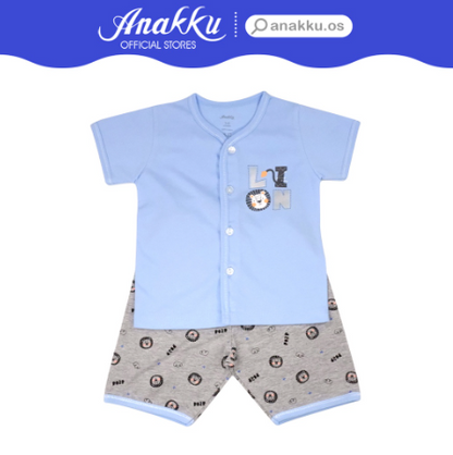 Anakku [0-12M] Newborn Baby Boy Clothing Suit Set | Set Baju Bayi Lelaki EAK629-2