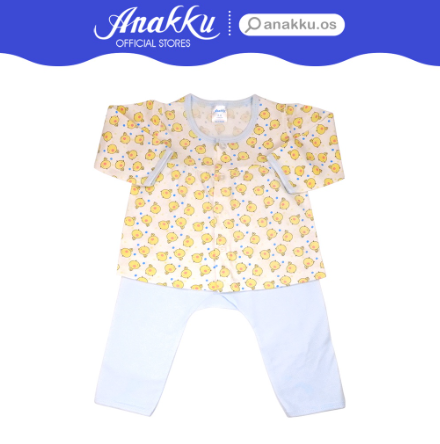 Anakku Newborn Baby Girl Clothing Single Jersey Suit Set | Baju Bayi Perempuan [0-12 Months] EAK522-2