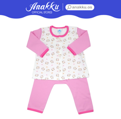 Anakku [0-12M] Newborn Baby Girl Clothing Suit Set | Set Baju Bayi Perempuan EAK660-2