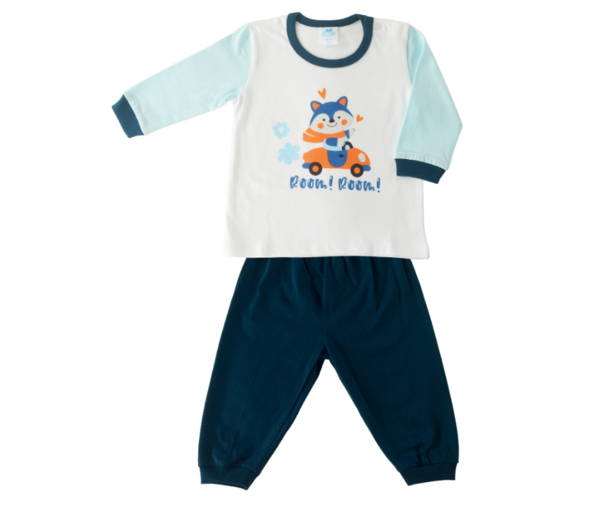 Anakku [3-18M] Newborn Baby Boy Clothing Suit Set | Set Baju Bayi Lelaki EAK767-2