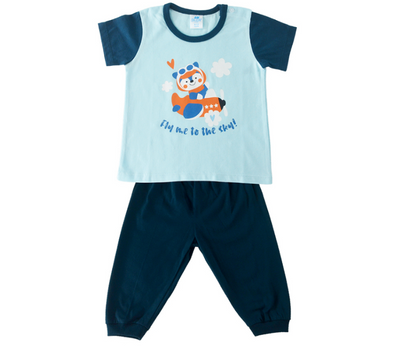 Anakku [3-18M] Newborn Baby Boy Clothing Suit Set | Set Baju Bayi Lelaki EAK767-2