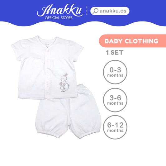 Anakku Newborn Baby Girl Clothing Suit Set | Baju Bayi Perempuan [0-12 Months] EAK610-2