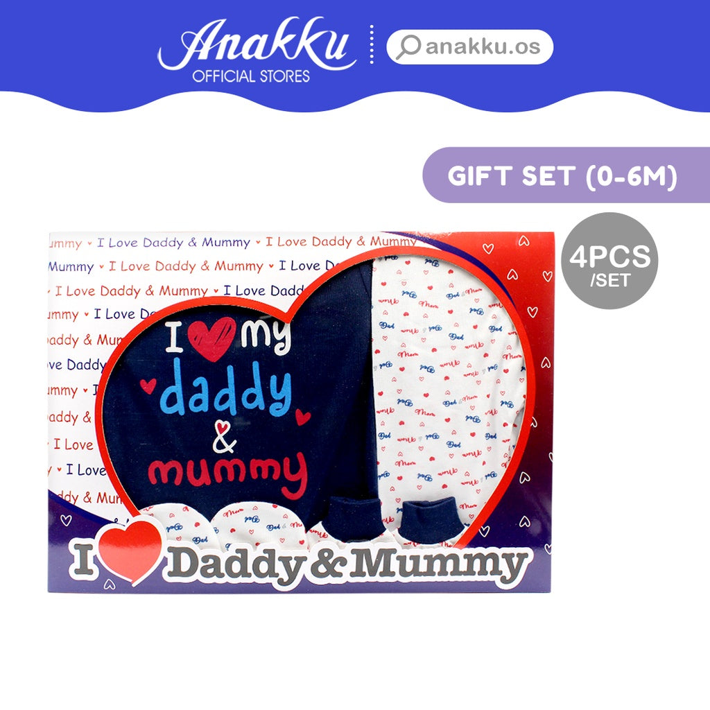 Anakku Newborn Baby Boy Essential Starter Kit Bundle Set/ Gift Hamper AKNBES02