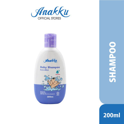 Anakku Extra Mild Baby Shampoo | Syampu Bayi (200ml) [No Tear Formula] S200