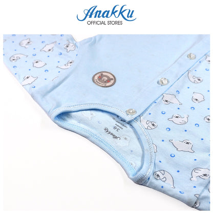 Anakku Baby Boy Newborn Suit Set | Baju Bayi Lelaki [0-12 Months] EAK452-2
