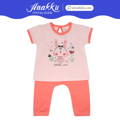 Anakku [0-12M] Newborn Baby Girl Clothing Set | Baju Bayi Perempuan EAK625-2