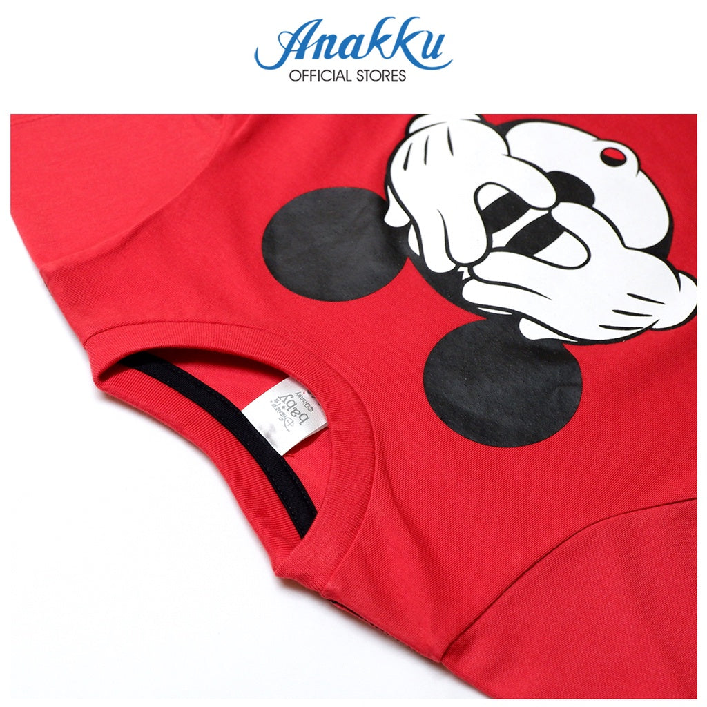 Anakku Disney Baby Boy Newborn Suit Set Baju Bayi Lelaki [Short-Slv+Pants] [3-18 Months] EDS536-2