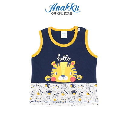 Anakku Baby Boy Newborn Suit Set Clothing Set | Baju Bayi Lelaki [0-12 Months] EAK511-2