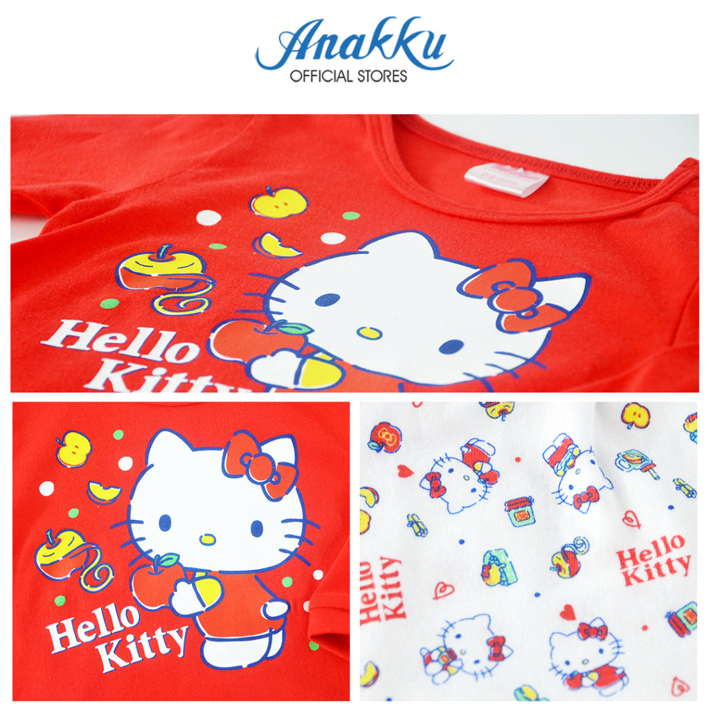 Anakku [0-6M] Girls Newborn Hello Kitty Baby Girls 5pcs Gift Set Hadiah Bayi Perempuan 720319-1