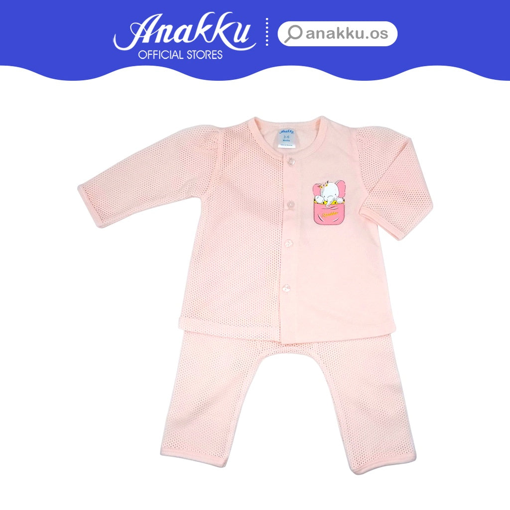 Anakku Newborn Baby Gir Suit Set | Set Baju Bayi Perempuan [0-12 Months] EAK636-2